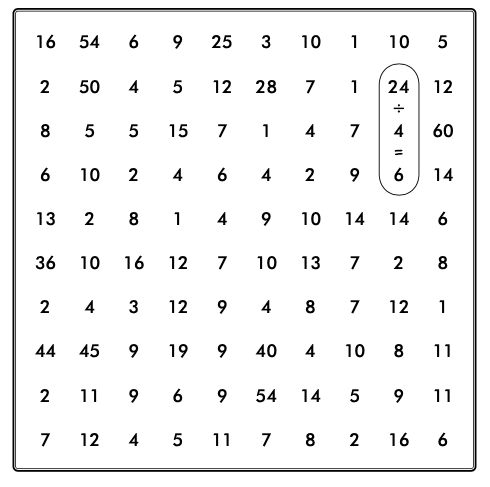 Voici un exemple de recherche d'opérations mathématiques qui permet d'étudier différemment. Voir d'autres exemples avec FormaMaths.